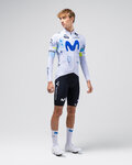 GOBIK maillot de verano de manga larga - HYDER MOVISTAR TEAM 26 - blanco