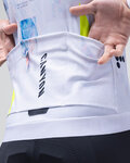GOBIK maillot de verano de manga larga - HYDER MOVISTAR TEAM 26 - blanco