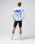 GOBIK maillot de verano de manga larga - HYDER MOVISTAR TEAM 26 - blanco