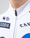 GOBIK maillot de verano de manga larga - HYDER MOVISTAR TEAM 26 - blanco