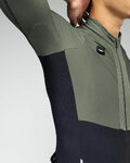 GOBIK maillot de invierno de manga larga - HYDER BLEND - verde/negro