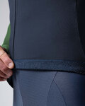 GOBIK maillot de invierno de manga larga - HYDER BLEND - verde/azul