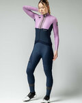 GOBIK maillot de invierno de manga larga - HYDER BLEND WOMEN - púrpura/azul