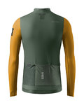 GOBIK maillot de invierno de manga larga - SUPERHYDER - amarillo/verde