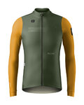 GOBIK maillot de invierno de manga larga - SUPERHYDER - amarillo/verde