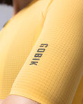 GOBIK jersey de manga corta - PHANTOM - amarillo