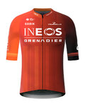 GOBIK jersey de manga corta - REACTIVE INEOS GRENADIERS 2024 - rojo/naranja