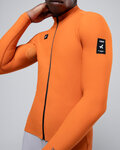 GOBIK maillot de invierno de manga larga - PACER SOLID 2.0 - naranja