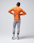 GOBIK maillot de invierno de manga larga - PACER SOLID 2.0 - naranja