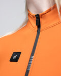 GOBIK maillot de invierno de manga larga - PACER SOLID 2.0 - naranja