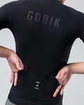 GOBIK jersey de manga corta - CX SOLID - negro