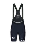 GOBIK pantalones cortos de tirantes - LIMITED 6.0. K10 MOVISTAR TEAM 2024 - azul/blanco