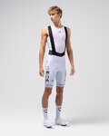 GOBIK pantalones cortos de tirantes - LIMITED 6.0 K10 INEOS GRENADIERS 26 - blanco