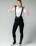 GOBIK pantalones largos con tirantes - LIMITED 6.0 WOMEN - negro