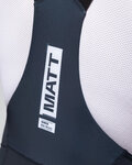 GOBIK pantalones cortos de tirantes - MATT COMPACT 2.0 - azul