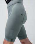 GOBIK pantalones cortos de tirantes - MATT COMPACT 2.0 - gris/verde