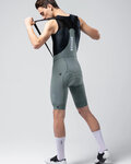 GOBIK pantalones cortos de tirantes - MATT COMPACT 2.0 - gris/verde
