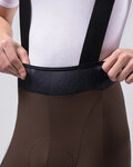 GOBIK pantalones cortos de tirantes - GRIT 2.0  - marrón