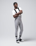 GOBIK pantalones largos con tirantes - ABSOLUTE 7.0 - plateado