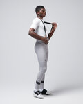 GOBIK pantalones largos con tirantes - ABSOLUTE 7.0 - plateado