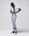 GOBIK pantalones largos con tirantes - ABSOLUTE 7.0 - plateado