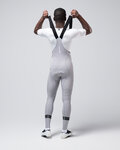 GOBIK pantalones largos con tirantes - ABSOLUTE 7.0 - plateado