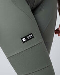 GOBIK pantalones largos con tirantes - ABSOLUTE 7.0 - K9 W - verde