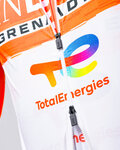 GOBIK chaleco - PLUS 2.0 INEOS GRENADIERS 26 - blanco/naranja