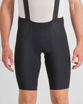SPORTFUL pantalones cortos de tirantes - SRK - negro