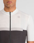 SPORTFUL jersey de manga corta - PISTA - blanco/negro