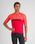 SPORTFUL jersey de manga corta - PISTA - rojo