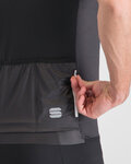 SPORTFUL jersey de manga corta - SRK - negro