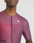 SPORTFUL jersey de manga corta - LIGHT - púrpura/granate