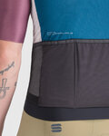 SPORTFUL jersey de manga corta - SUPERGIARA LOGO - azul/granate