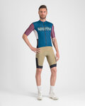 SPORTFUL jersey de manga corta - SUPERGIARA LOGO - azul/granate