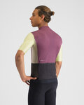 SPORTFUL jersey de manga corta - SUPERGIARA LOGO - granate/marfil