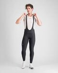 SPORTFUL pantalones largos con tirantes - PULSE BIBTIGHT - negro