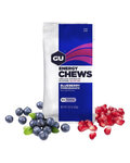 GU Nutrición - ENERGY CHEWS 60 g BLUEBERRY POMEGRANATE