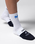 GOBIK calcetines clásicos - LIGHTWEIGHT 2.0 MOVISTAR TEAM 26 - blanco/negro