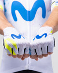 GOBIK guantes de dedos cortos - VIPER MOVISTAR TEAM 26 - blanco