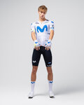 GOBIK guantes de dedos cortos - VIPER MOVISTAR TEAM 26 - blanco