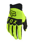 FOX guantes de dedos largos - DIRTPAW - amarillo