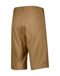 SCOTT pantalones cortos sin tirantes - TRAIL FLOW W/PAD - marrón