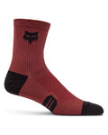 FOX calcetines clásicos - 6" RANGER - granate