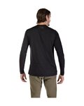 FOX maillot de verano de manga larga - RANGER LS HEAD - negro