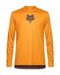 FOX maillot de verano de manga larga - RANGER LS HEAD - marrón
