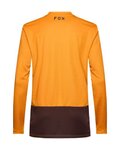 FOX maillot de verano de manga larga - RANGER LS HEAD - marrón