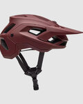 FOX casco - SPEEDFRAME SOLID - granate