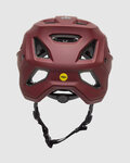 FOX casco - SPEEDFRAME SOLID - granate