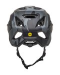 FOX casco - SPEEDFRAME CAMO - negro/gris